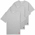 Human Made Men's 3 Pack T-Shirt in Gray