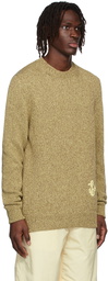 Jil Sander Yellow Wool & Polyester Sweater