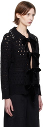 SEA NY Black Leia Cardigan