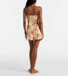 Zimmermann Mahon floral cotton romper