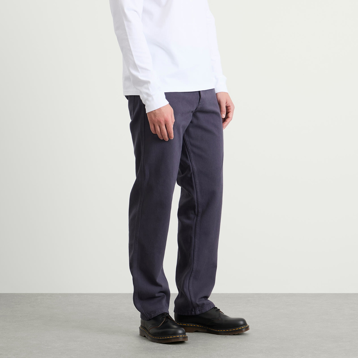 Palmes Men's Coarse Trousers in Dark Blue