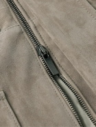Stòffa - Traveller Suede Jacket - Neutrals