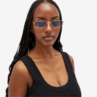 Prada Eyewear Women's A60S Sunglasses in Brass/Violet 