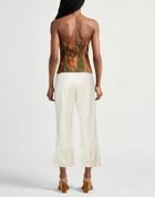 Wales Bonner Womens Pants Ivory