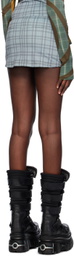 Raga Malak Multicolor Spiral Miniskirt