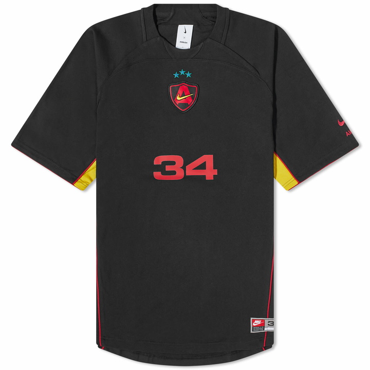 Photo: Nike Men's x Ambush Jersey Top in Black/Vivid Sulfur