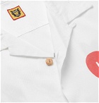 Human Made - Yokosuka Camp-Collar Printed Twill Shirt - White