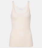Gabriela Hearst Nevin pointelle cashmere and silk tank top
