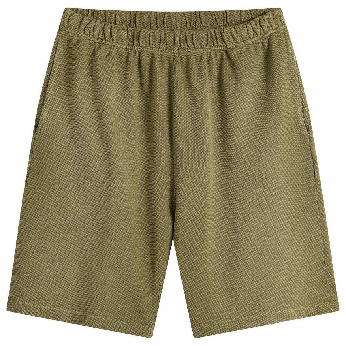 Les Tien Men's Pique Cotton Rider Short in Military Ice