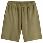 Les Tien Men's Pique Cotton Rider Short in Military Ice