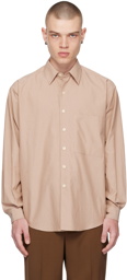 AURALEE Beige Oversized Shirt