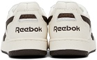 Reebok Classics Off-White & Brown Bb 4000 Ii Basketball Sneakers