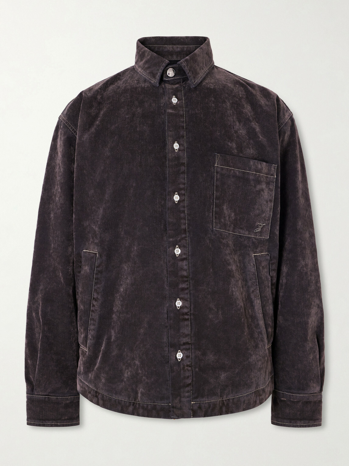 Jacquemus - Boulanger Denim Overshirt - Gray