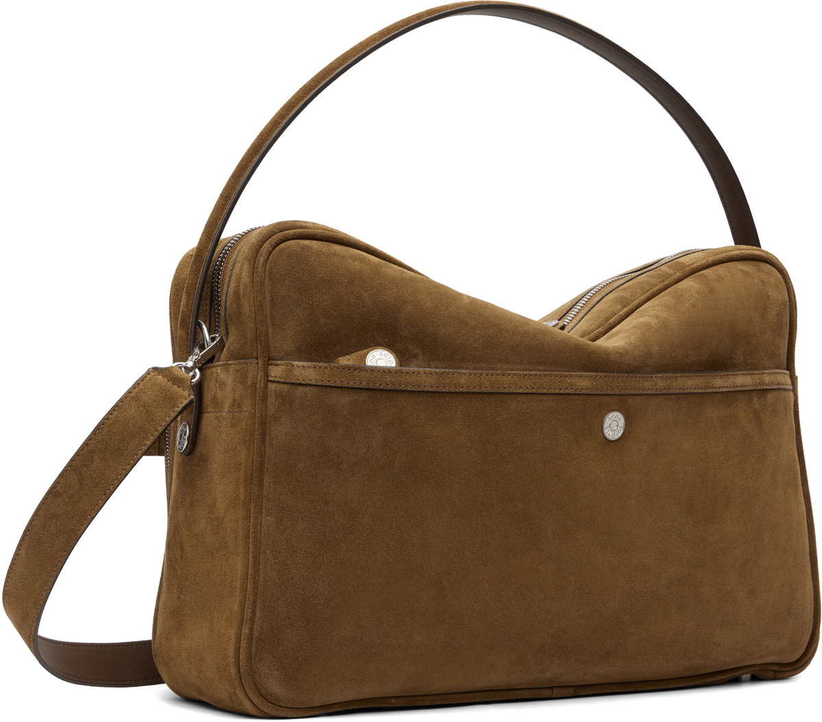 Acne Studios Brown Camero Camera Shoulder Bag