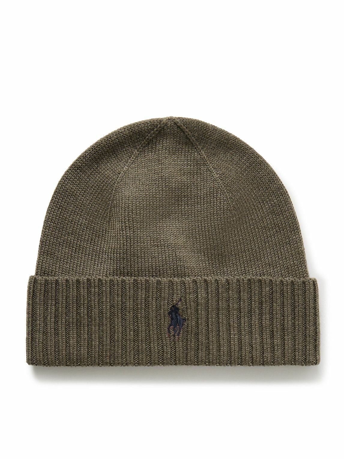 Polo Ralph Lauren - Logo-Embroidered Wool Beanie