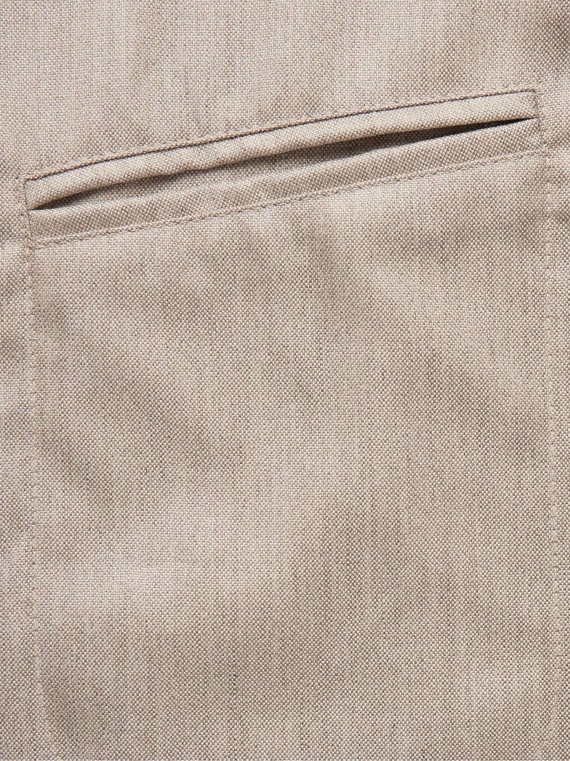Stòffa - Double-Breasted Cashmere Suit Jacket - Neutrals