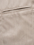 Stòffa - Double-Breasted Cashmere Suit Jacket - Neutrals