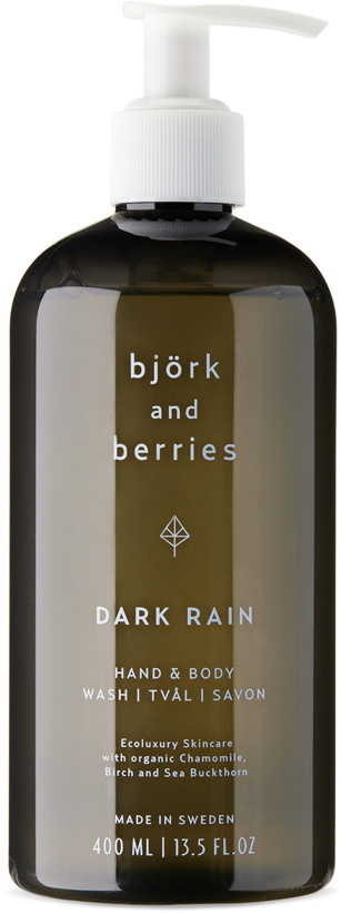 Photo: Björk and Berries Dark Rain Hand & Body Wash, 400 mL