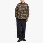 DAIWA Men's Tech Reversible Paramarine Jacket in Woodland Camo/Olive