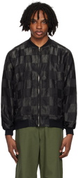 NEEDLES Black B.B. Bomber Jacket