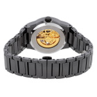 Bulova Millennia Automatic Black Skeleton Dial Mens Watch 98A291