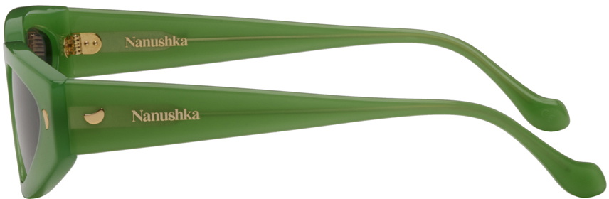 Nanushka Green Crista Sunglasses Nanushka