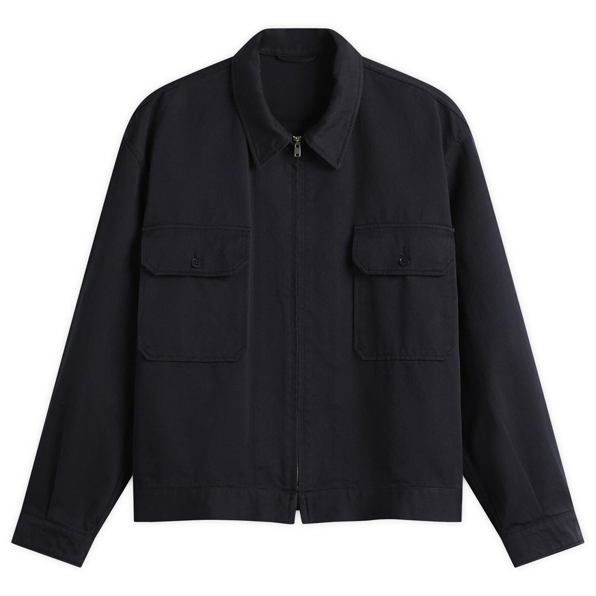 KAPTAIN SUNSHINE Black Linen Tracker Jacket Kaptain Sunshine