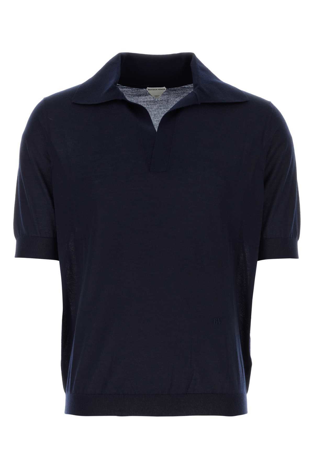 Tシャツ・カットソー BOTTEGA VENETA Embroidered Cotton Blend Polo Shirt Bottega Veneta Cotton polo shirt Bottega Veneta