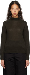 Margaret Howell Brown Lightweight Turtleneck