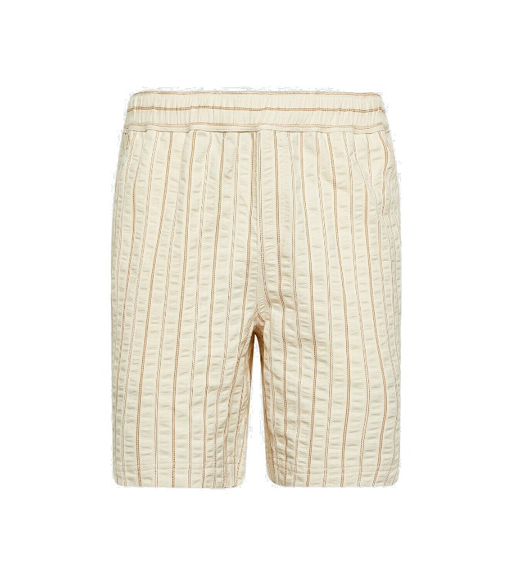 Photo: Orlebar Brown Louis striped cotton shorts