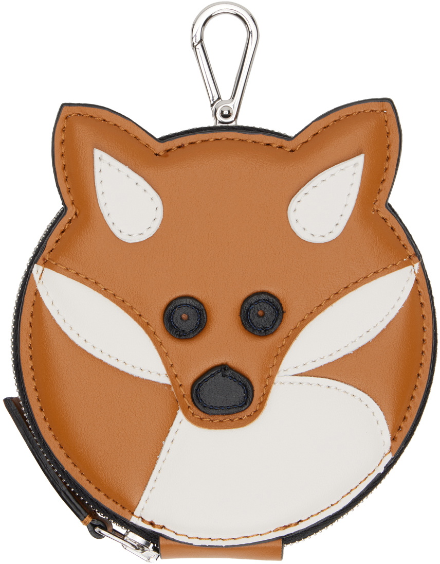 ☆関税込☆Maison Kitsune☆COIN WALLETS FOX HEAD COIN PURSE☆ (MAISON  KITSUNE/コインケース・小銭入れ) 102111000【BUYMA】