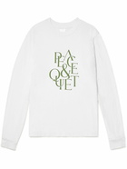 Museum Of Peace & Quiet - Logo-Print Cotton-Jersey T-Shirt - White