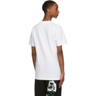 Off-White White Chest Embroidered Logo T-Shirt
