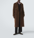 Umit Benan Winter Sunset cashmere and silk overshirt