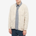 Kestin Men's Neist Fleece Cardigan in Oatmeal