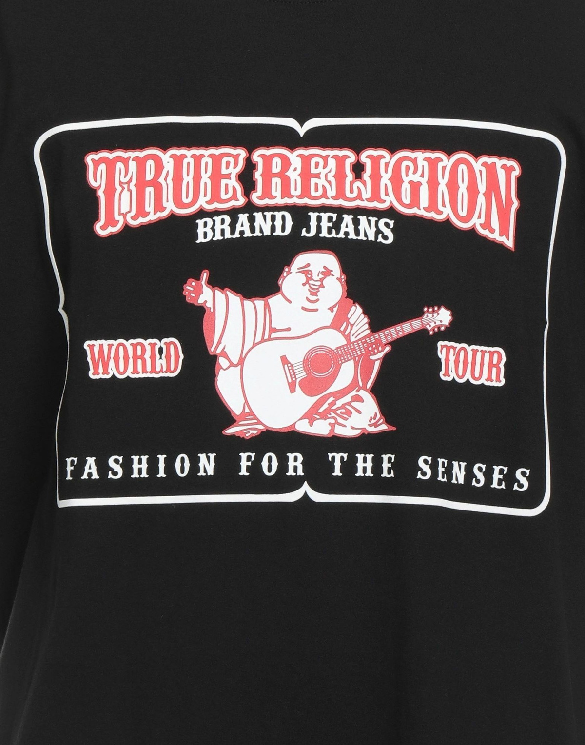 True Religion Mens T-shirt in Black