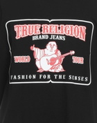 True Religion Mens T-shirt in Black