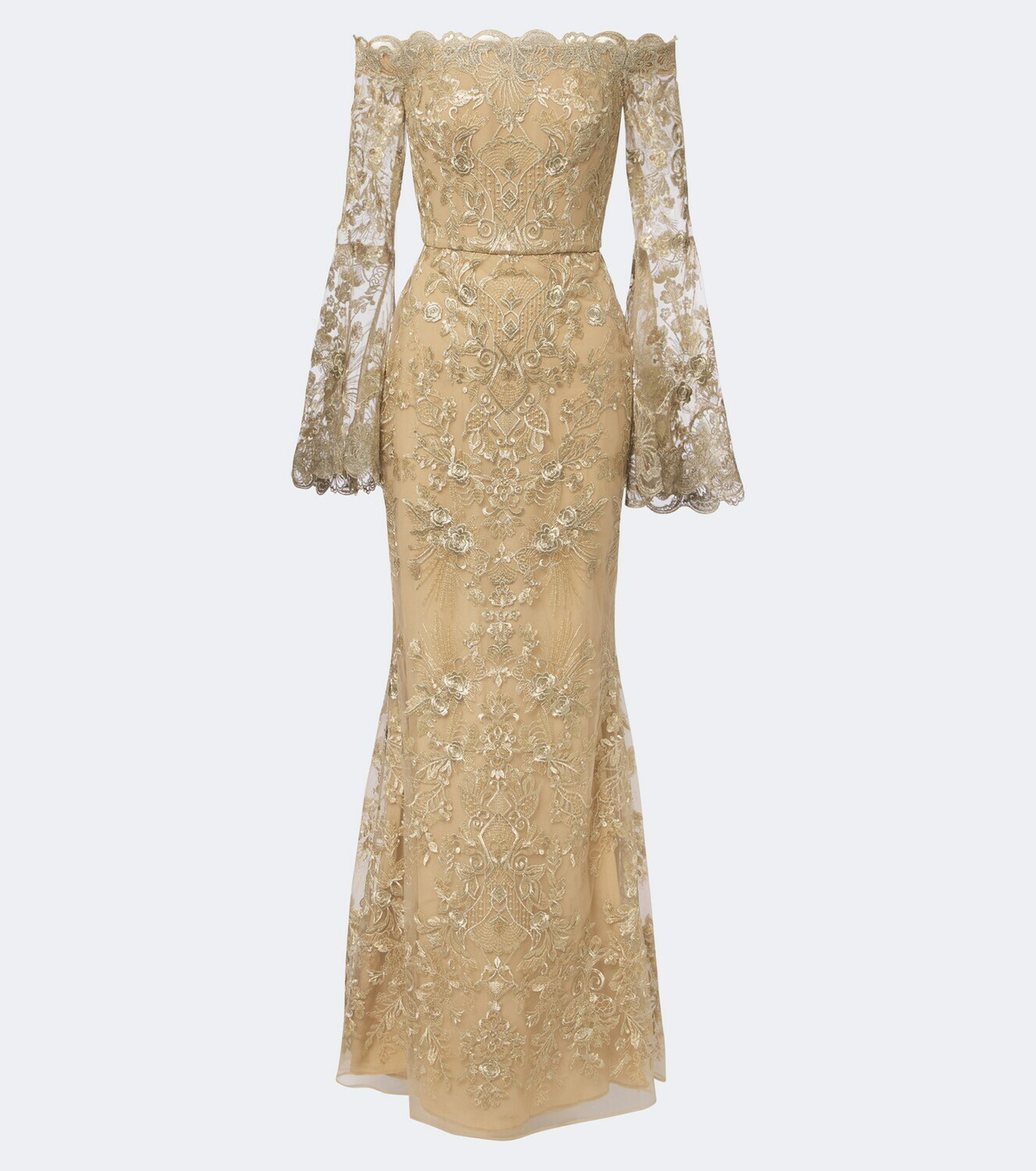 Elie Saab Off-shoulder lace gown