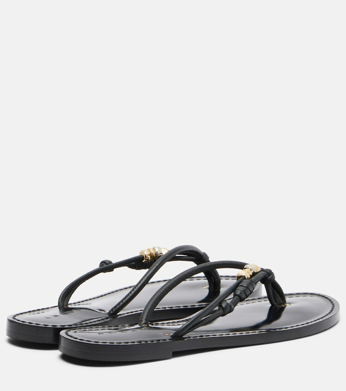 Amanu Shela leather thong sandals