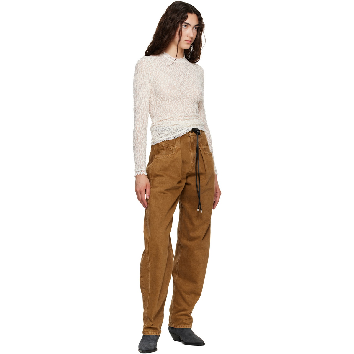 Isabel Marant White Brany Top