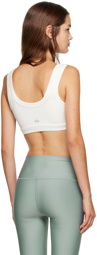 Alo Off-White Wellness Sport Bra