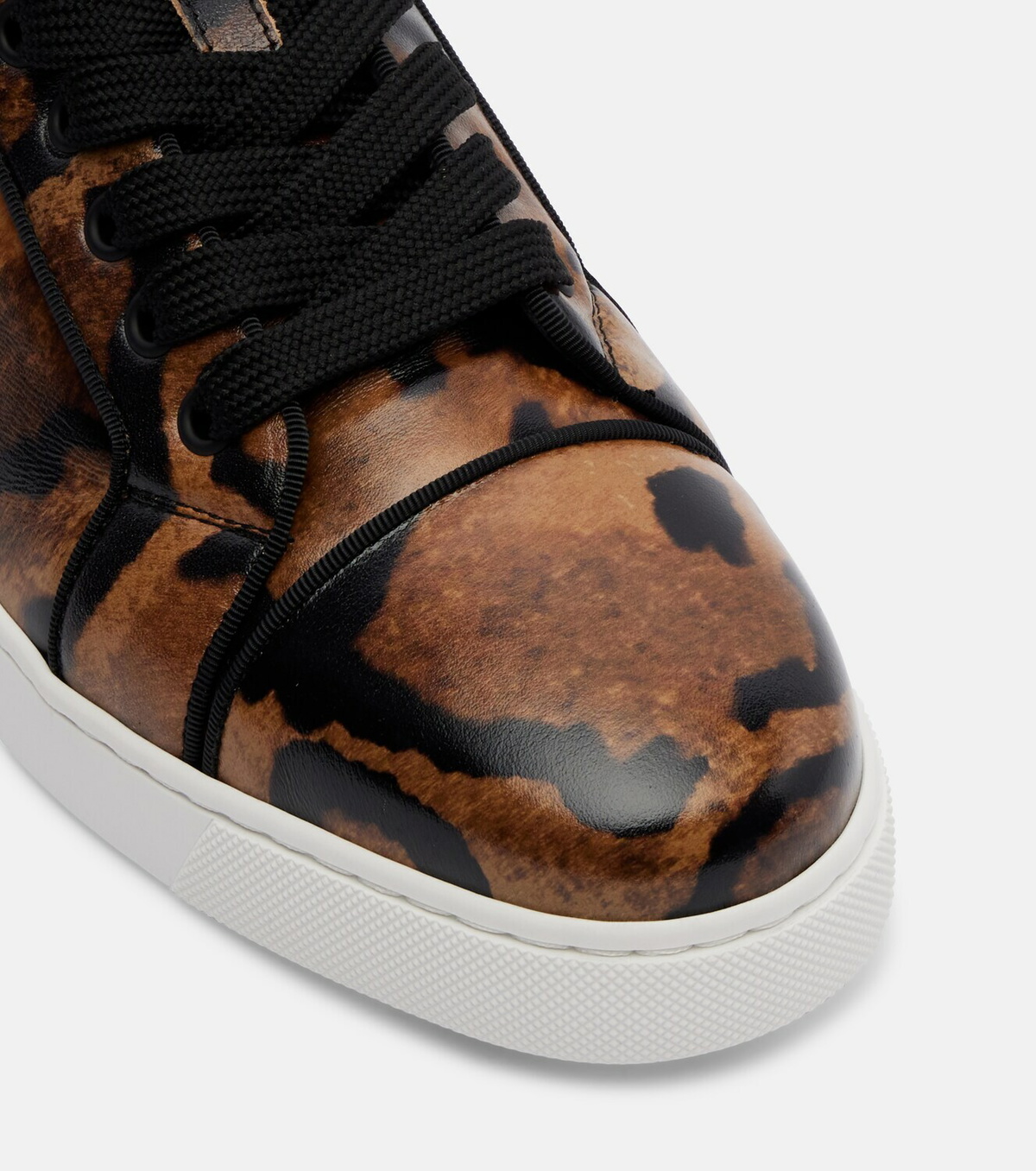 Christian Louboutin Fun Louise Junior leather sneakers