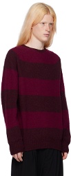 YMC Burgundy Suededhead Sweater