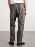 A Kind Of Guise - Banasa Straight-Leg Cotton-Blend Trousers - Brown