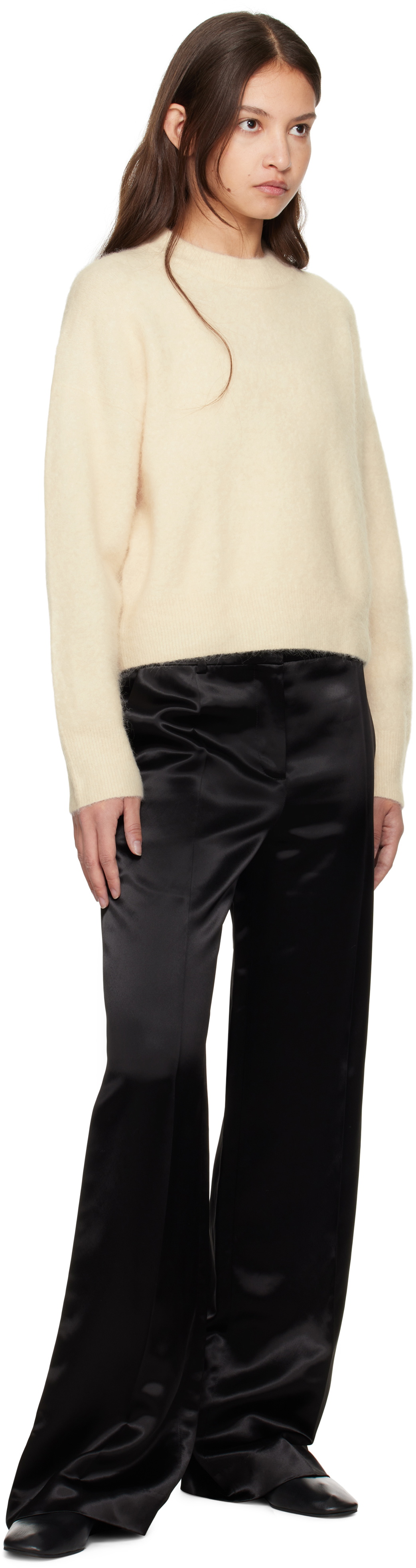 Filippa K Off-White Fluffy Sweater