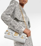 Balmain - B-Buzz 23 embellished leather crossbody bag