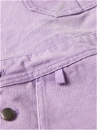 Acne Studios - Palmon Cotton-Canvas Overalls - Purple