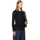 LEMAIRE Black Long-Sleeve T-shirt