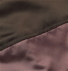 Rick Owens - Slim-Fit Panelled Nylon Bomber Jacket - Black