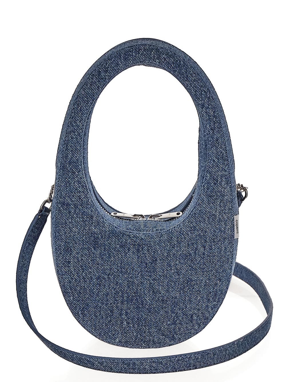 Coperni Denim Crossbody Mini Swipe Bag Coperni